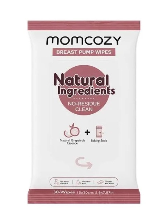 Momcozy Other - NWT MOMCOZY Breast Pump Wipes - Natural Ingredients, 30 Wipes